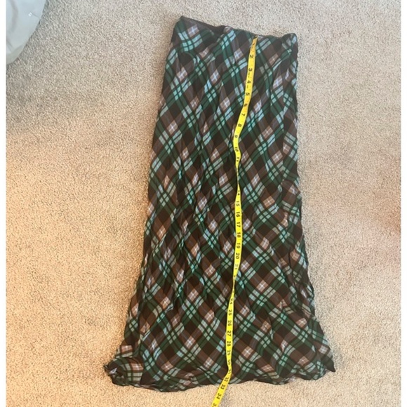 Reformation Plaid Layla Skirt Size 0 - Picture 2 of 4